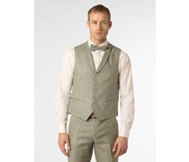 Baukasten-Weste mit Leinen-Anteil  Slim Fit lind strukturiert