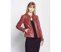 Lederjacke