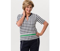 Shirt  Viskose weiß bedruckt