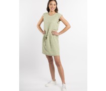 Kleid mit Kirschenprint   gemustert
