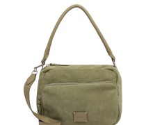 Leder oliv