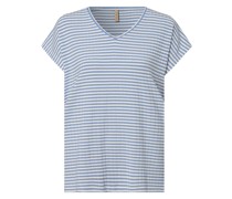 T-Shirt  blau gestreift
