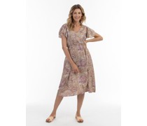 Kleid mit Paisley-Print