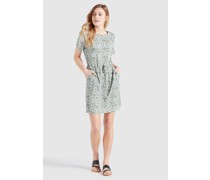 Kleid   Viskose aqua