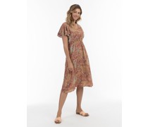 Kleid mit Paisley-Print