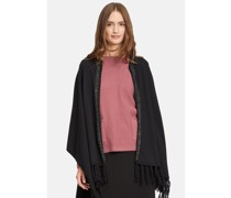 Strick-Poncho  Viskose