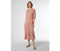 Kleid  Viskose beige gemustert