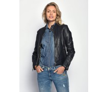 Lederjacke
