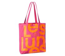 Shopper  Baumwolle rot bedruckt