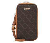 Handtasche  Kunstleder cognac