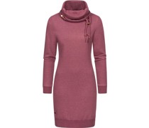 Sweatkleid  Baumwolle rosenholz