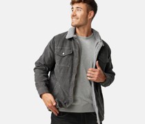 Übergangsjacke  Baumwolle anthrazit