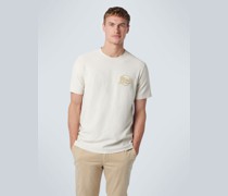 Rundhals T-Shirt  Baumwolle