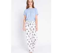 Pyjamahose   Jersey  bedruckt