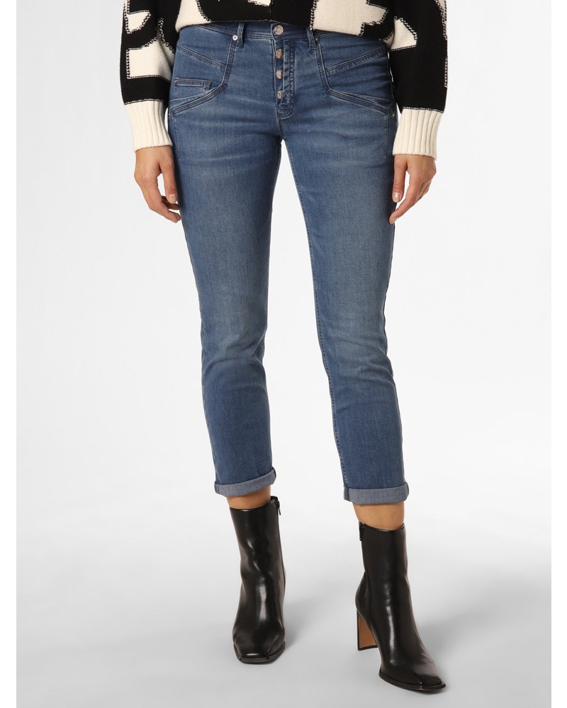 Brax Damen Jeans Baumwolle medium stone