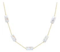 Perlen-Kette  Sterlingsilber