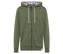 Zip-Hoodie  Baumwolle