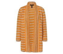 Strickhülle mit Alpaka- und Mohair-Anteil   gestreift