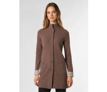 Strickjacke  Feinstrick taupe meliert