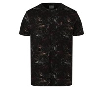 T-Shirt  Baumwoe schwarz gemustert
