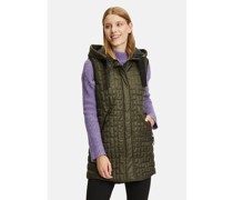 Steppweste  Polyamid khaki