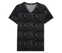 V-Shirt    gemustert