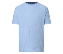 T-Shirt  Baumwolle hell gestreift
