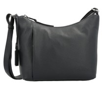 Schultertasche  Leder marine