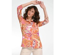 Blusenshirt  Viskose  gemustert