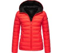 Steppjacke  rot