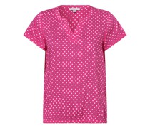 Blusenshirt  Viskose  gepunktet