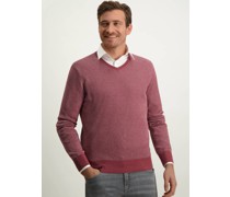 Pullover  Baumwolle rosa bedruckt