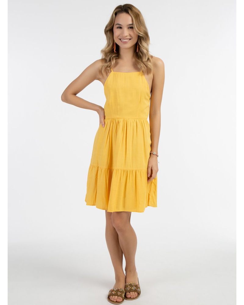 IZIA Damen Kleid Viskose