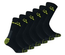 Socken 6er Pack Damen Baumwolle  gemustert