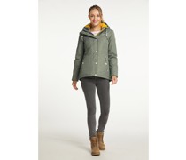 Winterjacke  oliv meliert