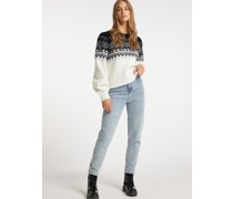Strickpullover   gemustert