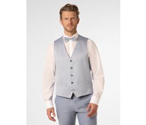 Baukasten-Weste  Slim Fit Viskose hell gemustert