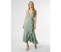 Abendkleid  Satin lind