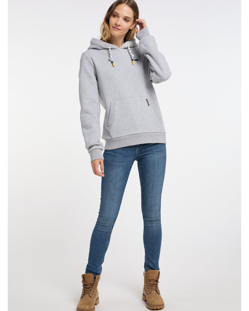 Schmuddelwedda Damen Hoodie Baumwolle hell
