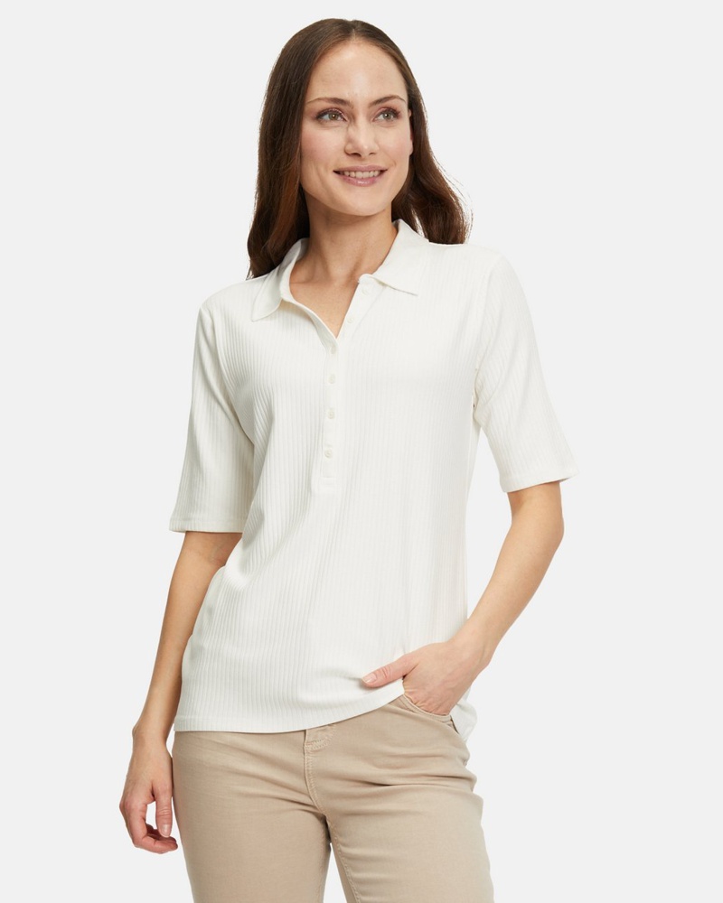 Betty Barclay Damen Poloshirt Viskose