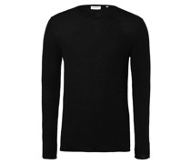 Pullover mit Leinen-Anteil