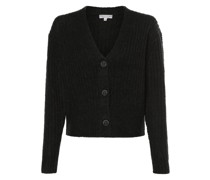 Strickjacke mit Merino- und Alpaka-Anteil