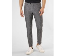 Baukasten-Hose  Slim Fit Stoff marine kariert