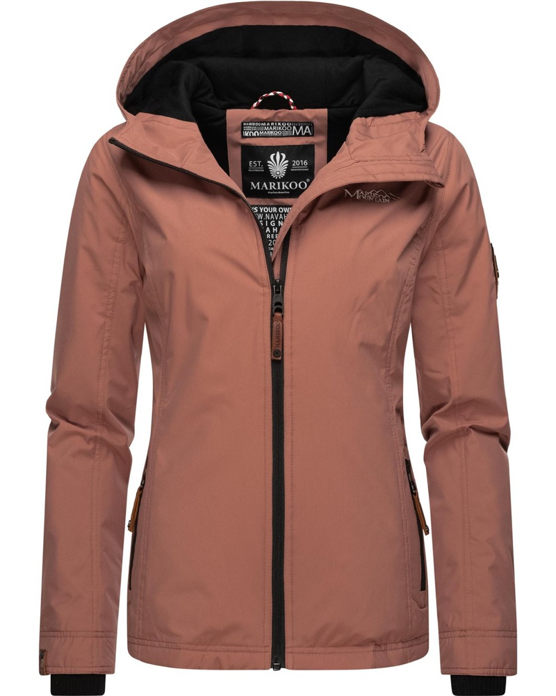 Marikoo Damen Übergangsjacke terra