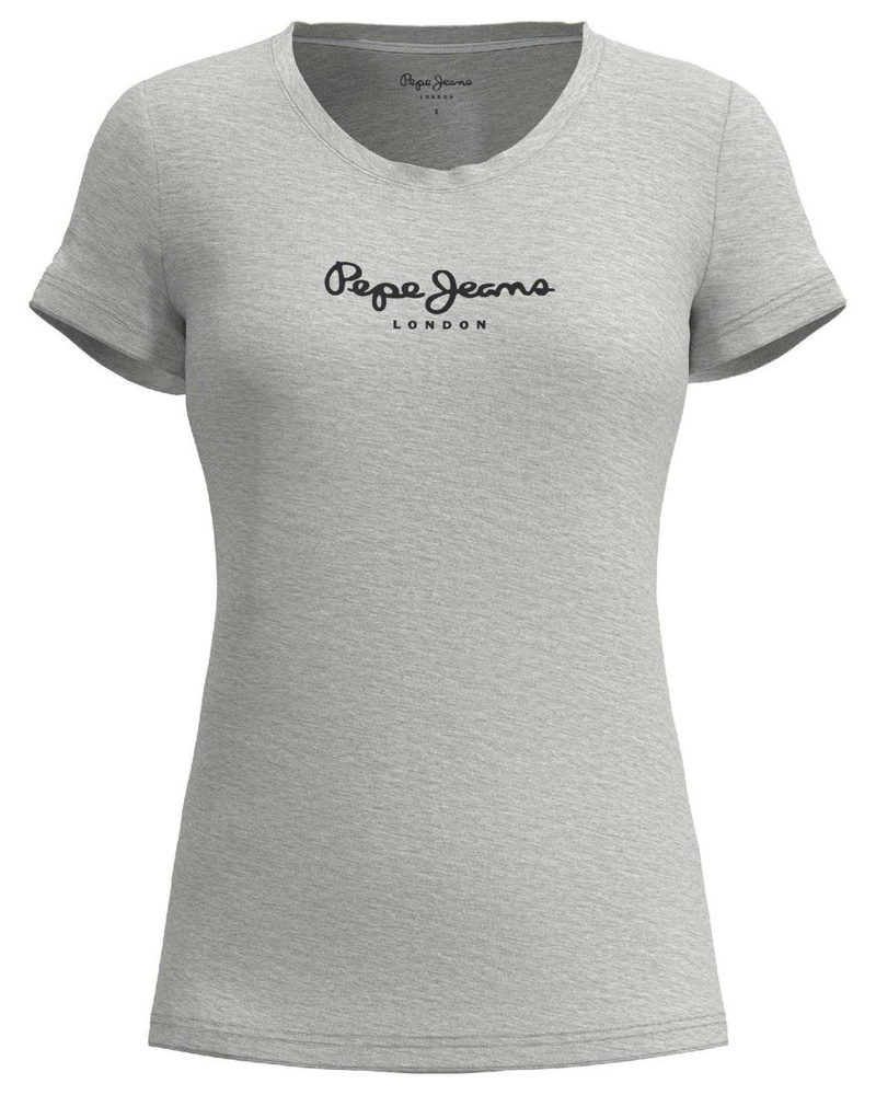 Pepe Jeans Damen T-Shirt Baumwolle hell
