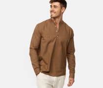 Hemd Langarm  Regular Fit Leinen