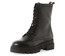 Boots aus Leder