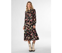 Kleid  Viskose schwarz gemustert