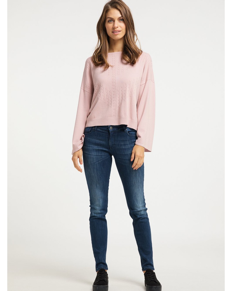 Usha Damen Strickpullover Viskose alt