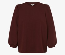Sweatshirt  Baumwolle aubergine